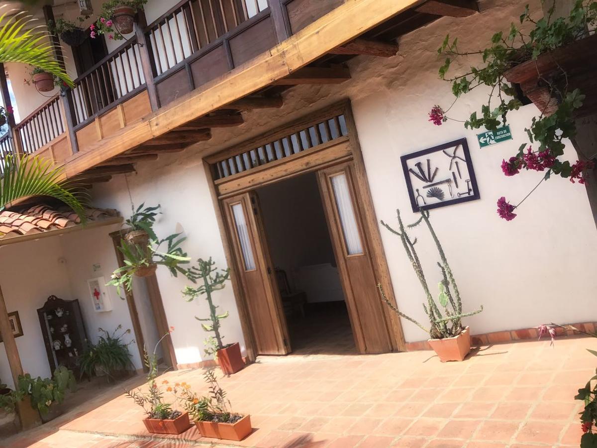 Hotel Casa Palosanto Zapatoca Exterior foto
